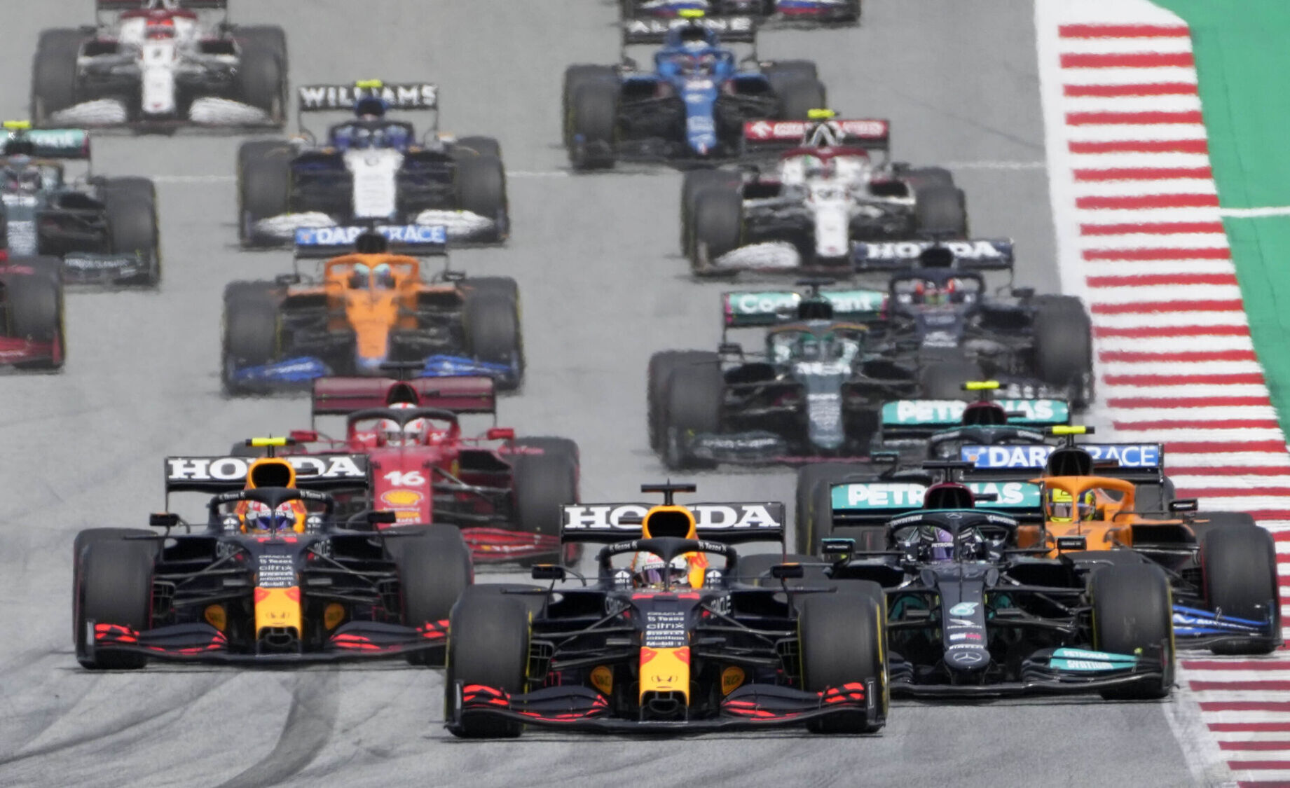 APTOPIX Austria F1 GP Auto Racing